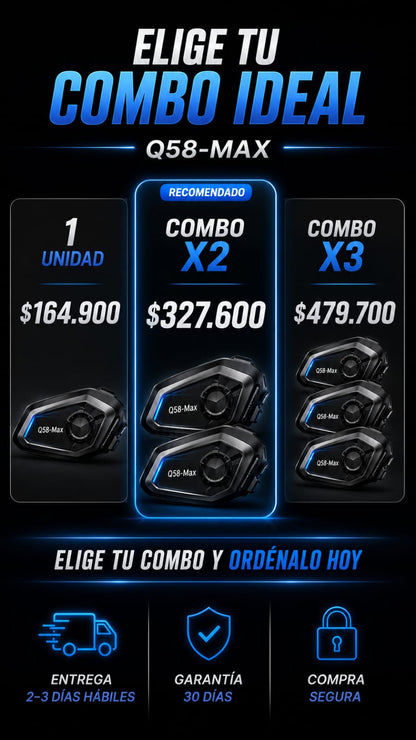 Intercomunicador Doble Q58