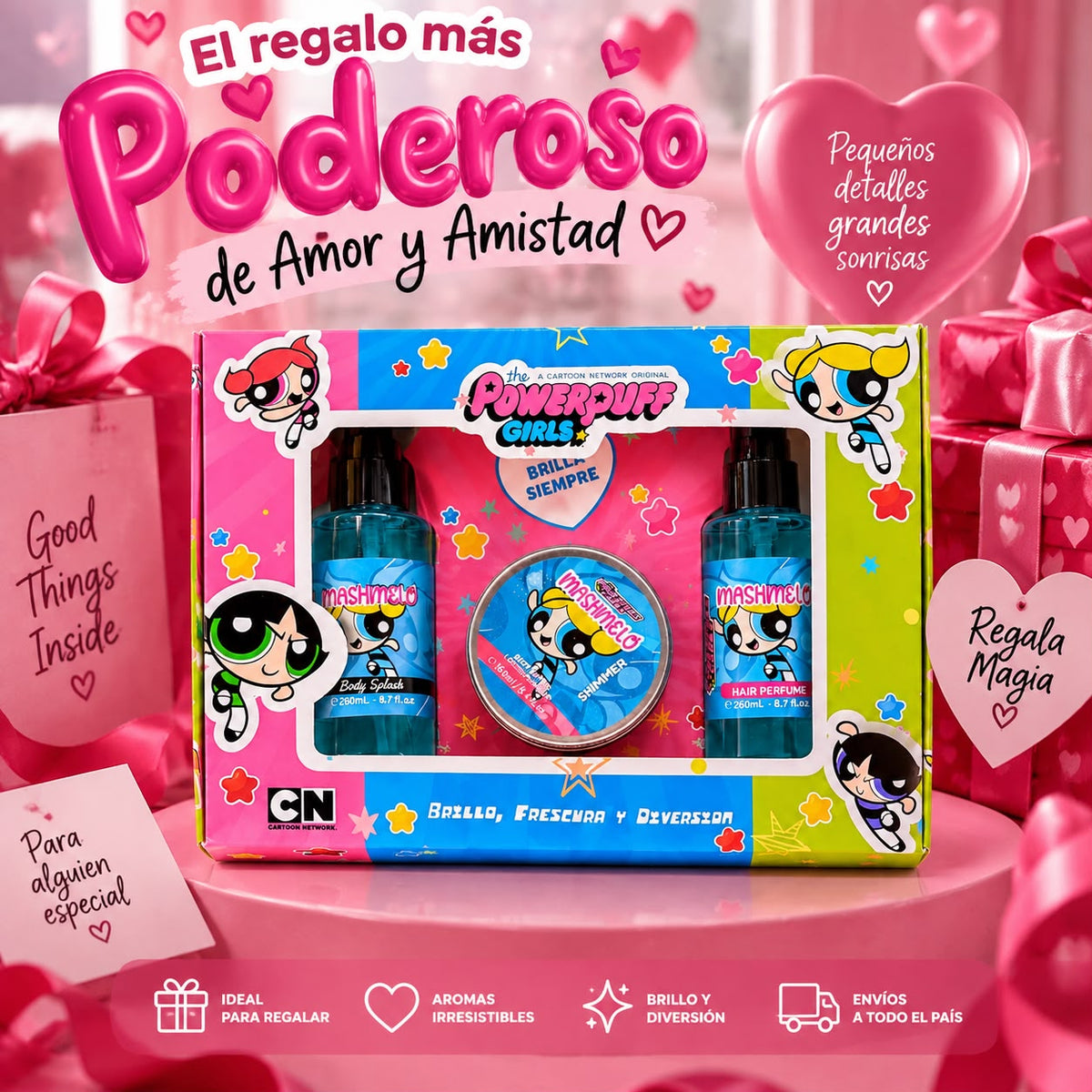 POWER GLOW KIT - Chicas super Poderosas 3P